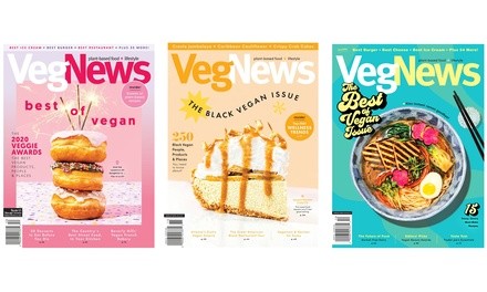 $18.99 for One-Year Magazine Subscription from VegNews