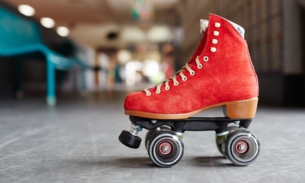 Admission and Skate Rentals for Two, Three, or Four at The Rink (Up to 30% Off). Four Options Available.