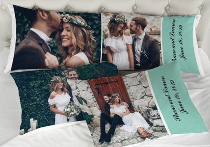 Standard-Size Custom Photo Pillowcases from Monogram Online (Up to 53% Off). Two Options Available.