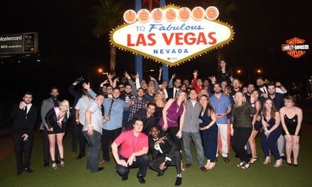 Booze Cruise Party Bus Bar Tour for One, Two, or Four from Crawl Vegas (Up to 50% Off)