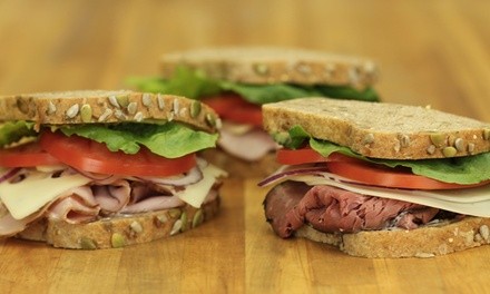 $7 for $10 Worth of Menu for Takeout or Dine-In When Available at Great Harvest Bread Company