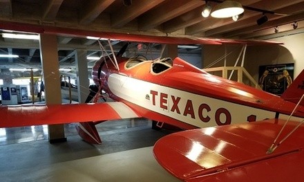 Single-Day Admission for One, Two or Four, or One-Year Crew Membership at Kansas Aviation Museum (Up to 55% Off)