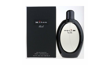 Kiton Black 4.2oz EDT Spray for Men 