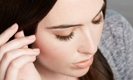 Eyelash Extensions with Optional Rejuvenating Eye Treatment at Hoboken Nail Spa (Up to 64% Off)