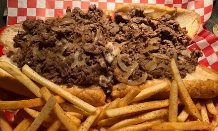 American Cuisine at Big Tony's West Philly Cheesesteaks, Takeout/Dine-In (Up to 50% Off). Two Options Available.