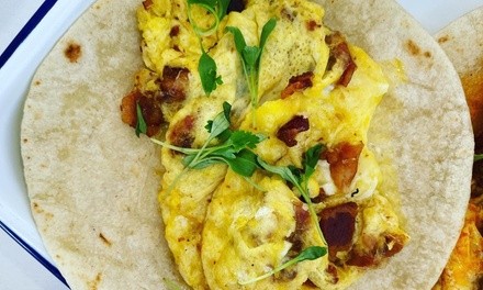 $14 for $20 Toward Food and Drink for Takeout or Dine-In (When Available) at Public Taco