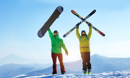 One-Day Snowboard or Ski Rental at BlueZone Sports (Up to 58% Off). Eight Options Available.