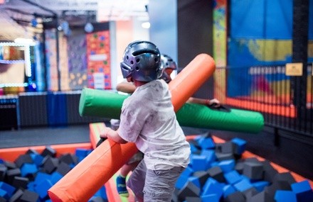 1, 2, or 4 Attractions Passes or Birthday Party at Urban Air Adventure and Trampoline Park (Up to 55% Off)