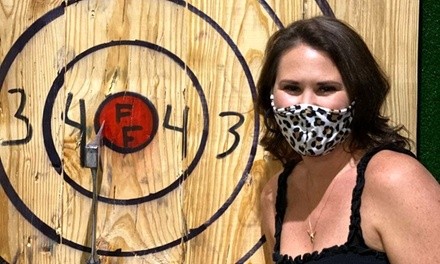 120-Minute Axe Throwing and Archery Package for One or Four at Endorphin Factory (Up to 33% Off)