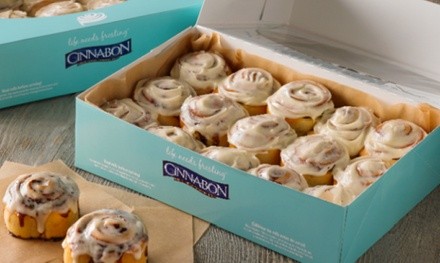Food & Drink or Four-Pack for Takeout & Dine-In at Cinnabon (Up to 46% Off). Three Options Available.