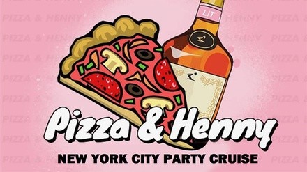 One or Two Tickets to Henny & Pizza Midnight Party Cruise (Up to 81% Off). Eight Options Available.