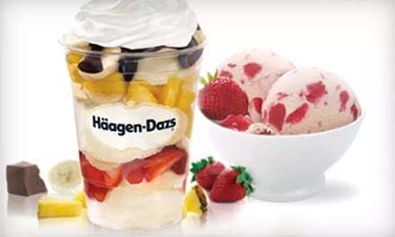 $3.50 for $5 Toward Food and Drink at Häagen-Dazs ​for Carry-out