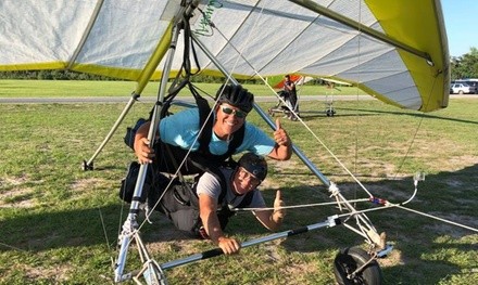 One Tandem Hang Gliding Discovery Flight for One or Two at Wilotree Park (Up to 55% Off)