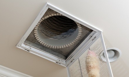 Air-Duct Cleaning Package with Optional Dryer Vent Inspection from Cleanx (Up to 63% Off)