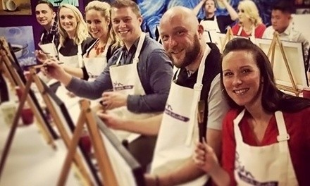 $26 for a Two-Hour Sip and Paint Class at Sip'n Paint Studio ($38 Value)