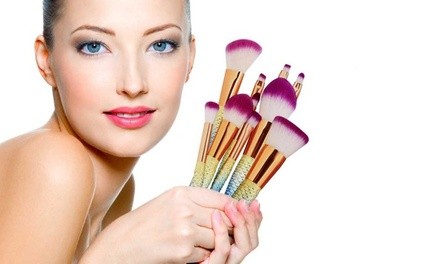 Professional Mermaid Cosmetic Makeup Brush Set (10-Piece)