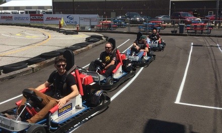 Two Rookie or Pro Kart Races for One, Two, or Four at Airport Go-Karts (Up to 45% Off)