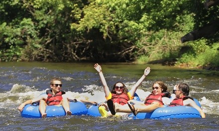 Two-Hour or Three-Hour Single-Deluxe Tube Rental for One, Two, or Four at Bucks County River Country (Up to 50% Off)