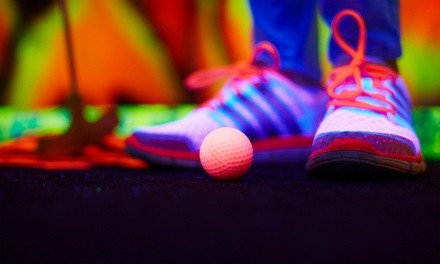 Glow-In-The-Dark Mini Golf for Two or Four at Lilli Putt Family Entertainment Center (Up to 37% Off)
