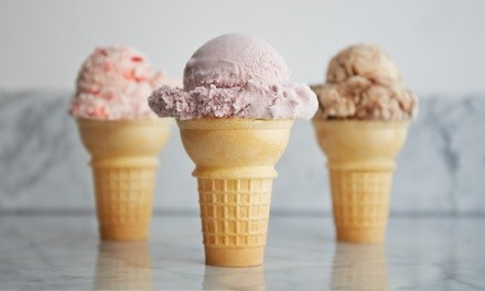 Small Ice Cream Cup or Cone at Kiki's Kreamery (Up to 40% Off). Two Options Available.