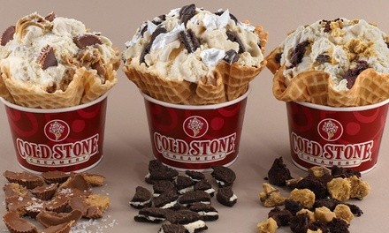 Ice Cream Cake or Cup for Takeout or Delivery at Cold Stone (Up to 53% Off)