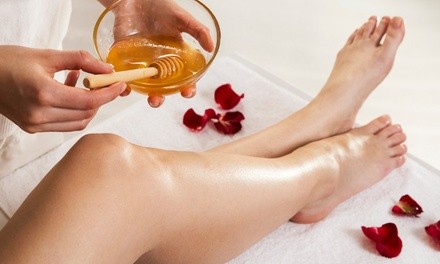 Full Leg Waxing Session for Both Legs or Brazilian Waxing Session at Skin Gallery (Up to 31% Off)