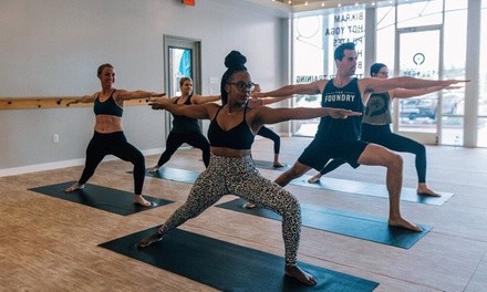 $20 for Unlimited Classes for Two Weeks at The Foundry ($60 Value)