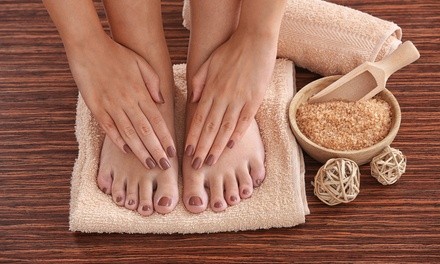 Mani-Pedis, Paraffin Wax, Acrylic Nails, and More at Nails by Hanna (Up to 34% Off). 43 Options Available.