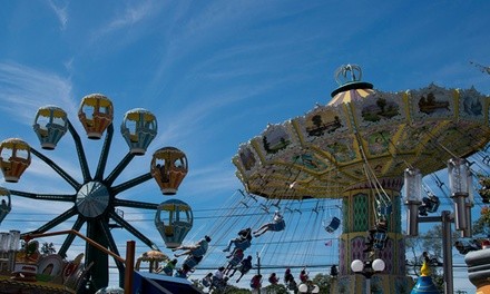 GA or Adult Ticket with Unlimited Rides to Adventureland Amusement Park (Up to 19% Off).