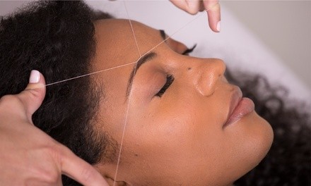 Two or Four Eyebrow, or One Full-Face Threading Session at Universal Threading Salon & Spa (Up to 52% Off)