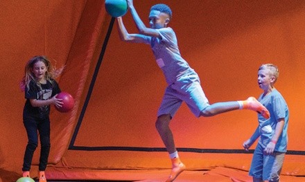 60-Minute Jump Passes or Party at Big Air Trampoline Park - Corona (Up to 45% Off)