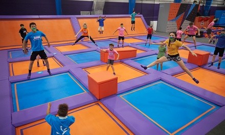 Two-Hour Jump Pass for One or Two at Altitude Trampoline Park - Columbia (Up to 44% Off). 