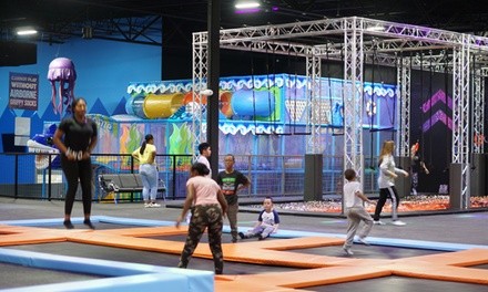 Two-Hour Jump Pass for One, Two, or Four at Airborne (Up to 35% Off). Six Options Available.