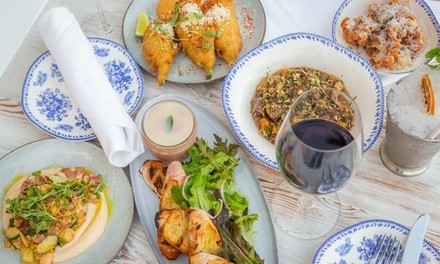 $70 for Four-Course Chef's Tasting Dinner Menu for Two at Sassafras for Dine-In ($100 Value)