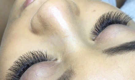 Full Set of 4D Eyelash Extensions with an Optional Two-Week Fill at Bobbysbeautylounge (Up to 46% Off)