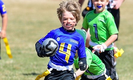 7-Week Flag Football Season for One Child at Gridiron Football (Up to 25% Off). Two Locations Available.