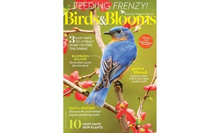 Birds & Blooms Magazine Subscription for One Year (39% Off)