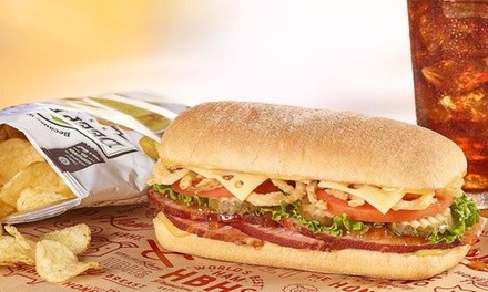 Premium Sandwiches or Ham Dinner for Four to Eight People at HoneyBaked Ham Co (Up to 46% Off)