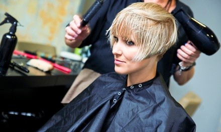 Haircut and Blow-Dry with Optional Add-On at Aretée Day Spa (Up to 35% Off). Four Options Available.