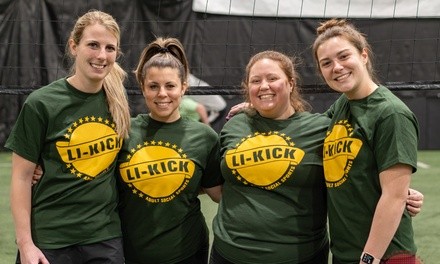 Summer Volleyball League Registration for One at LI Kick (Up to 25% Off). Two Options Available.
