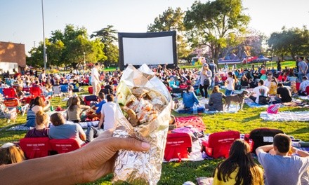 One General-Admission Ticket (Vaccinated Section) at Street Food Cinema (Up to 21% Off). 14 Options Available.