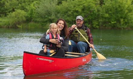 Canoe Rental or Repair and Rigging at Mountain Road Trading Post (Up to 35% Off). Six Options Available.