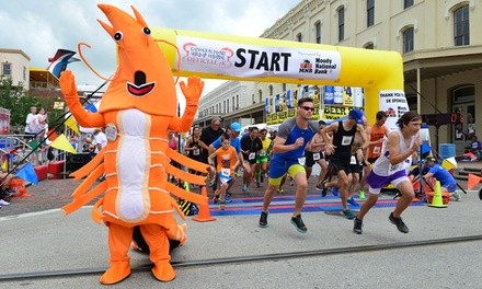$27 for Admission for One Person to Galveston Island Shrimp Festival 5K ($36 Value)