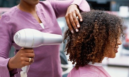 Up to 55% Off on Salon - Haircut - Women at Moxie Blow Dry and Beauty Bar of Ridgewood