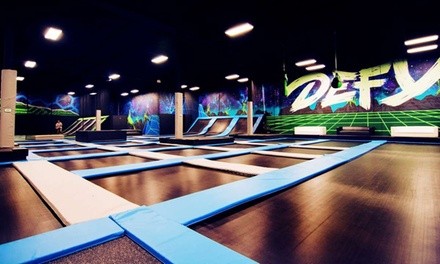 90-Minute Jump Pass for One or Basic Party Package for Up to 10 People at DEFY Hickory (Up to 38% Off)