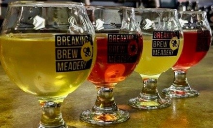 One Tasting Flight with One Empty for Two at Breaking Session Meadery (Up to 23% Off)