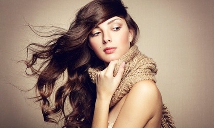 Brazilian Blowout with Optional Haircut at Pure Platinum Salon (Up to 60% Off)