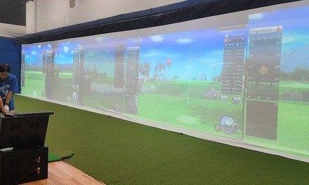 One- or Two-Hour Golf Simulator Time for Up to Four at JS Golf (Up to 25% Off)