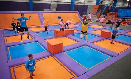 60-Minute Jump Pass for One, Two, Four, or Six at Altitude Trampoline Park - Tampa (Up to 40% Off)