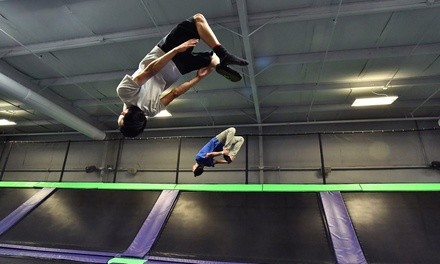 One or Two 60-Minute Jumps or Birthday Party at Just Jump Trampoline Park - Johnson City (Up to 50% Off)